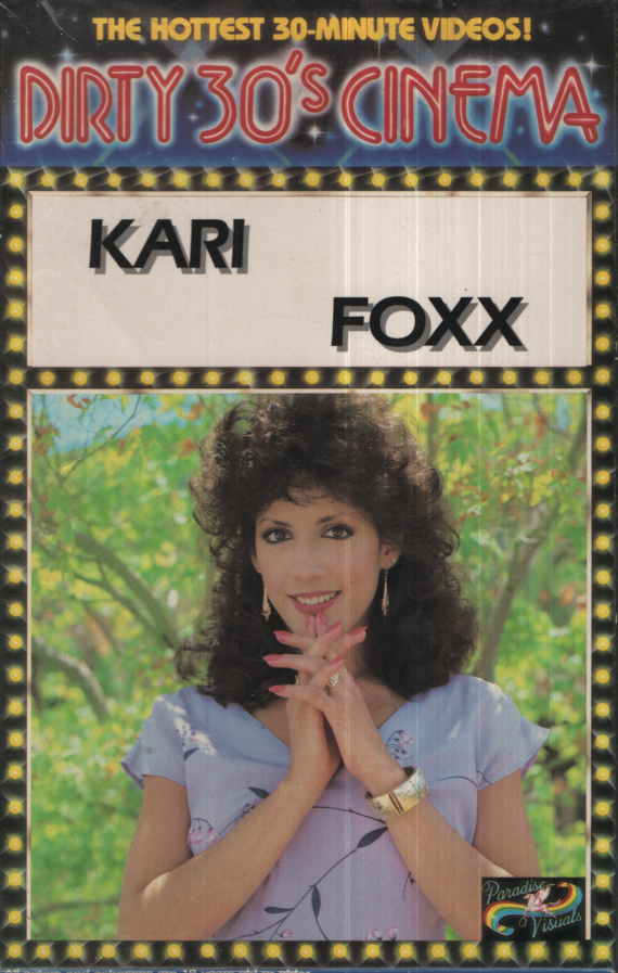 Dirty 30's Cinema Vol. XII Kari Fox Paradise Visuals Straight VHS 1987 041624EBVHS2