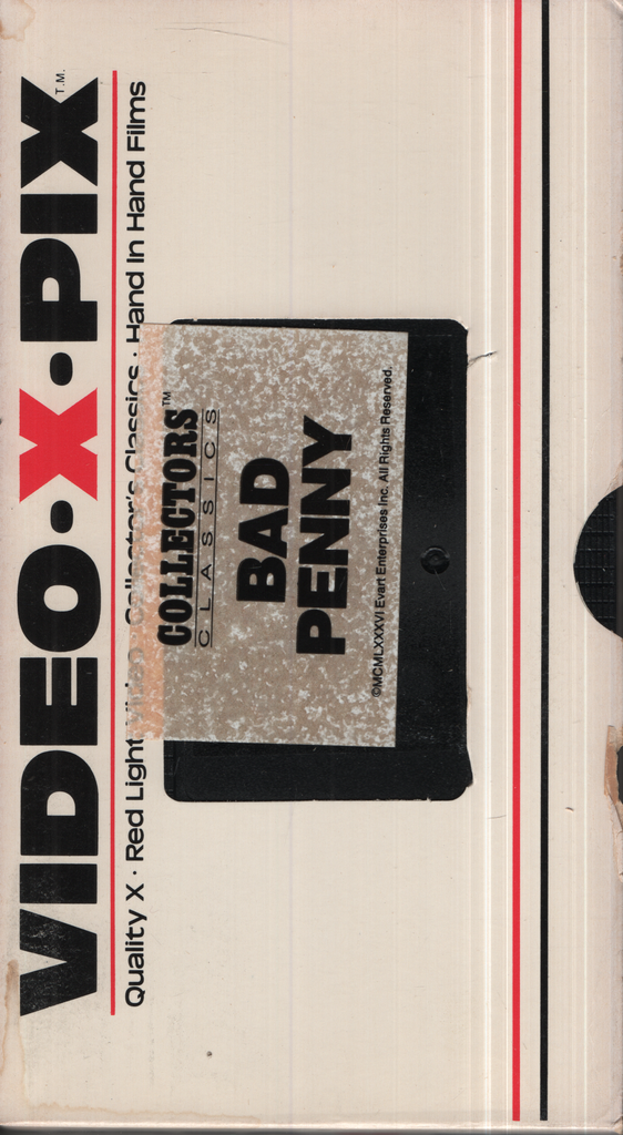 Bad Penny Evart Enterprises Straight VHS 1986 041724EBVHS