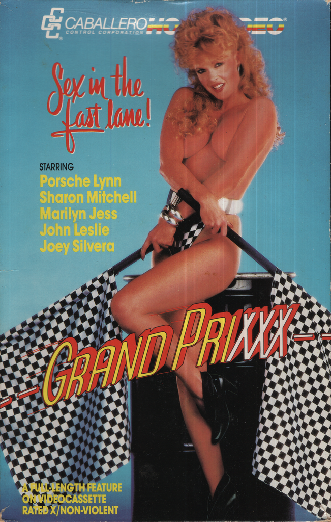 Grand Prixxx Porsche Lynn Sharon Mitchell Joint Ventures Productions Straight VHS 1987 041924EBVHS3
