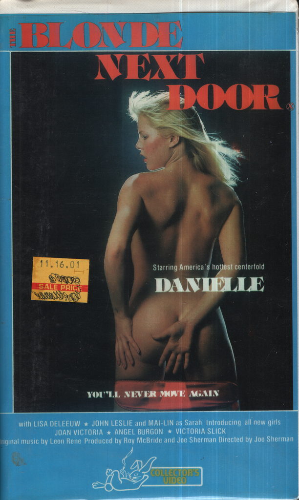 The Blonde Next Door Danielle Lisa Deleeuw K & A Productions Straight VHS 1982 041924EBVHS2