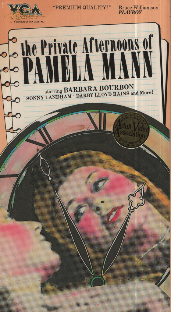 The Private Afternoons Of Pamela Mann Barbara Bourbon Sonny Landham Hudson Valley Corp Straight VHS 1974 041724EBVHS