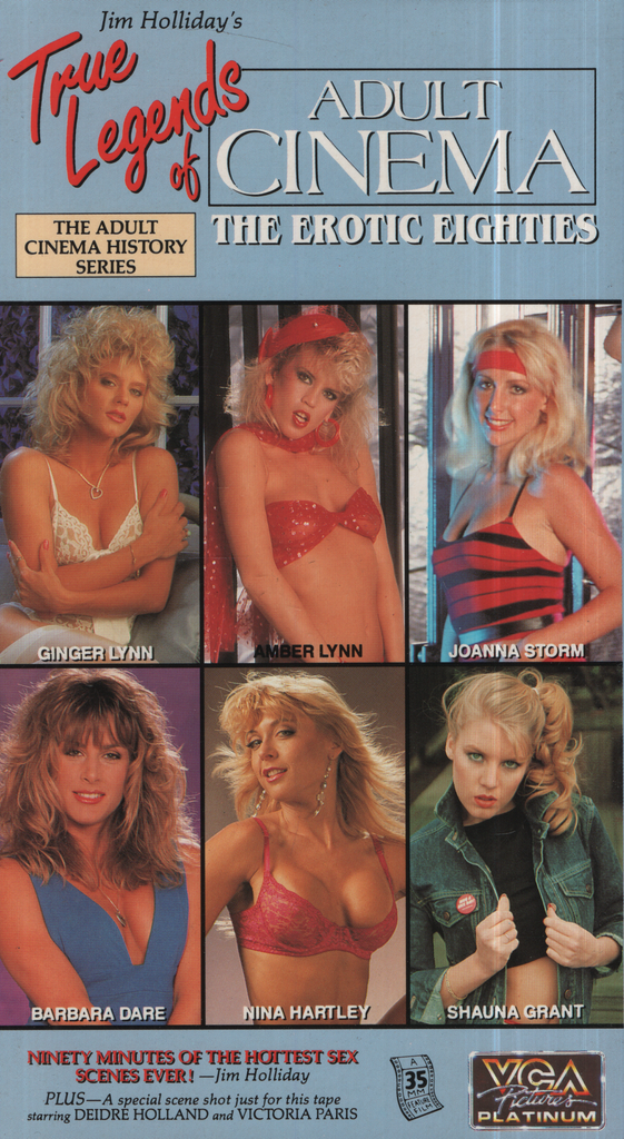 True Legend Of Adult Cinema The Erotic Eighties Ginger Lynn Amber Lynn VCA Platinum Straight VHS 1992 042624EBVHS2
