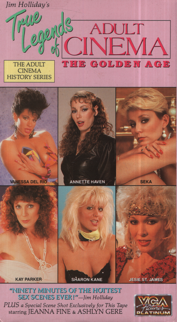True Legends Of Adult Cinema The Golden Age Vanessa Del Rio Annette Haven VCA Platinum Straight VHS 1992 042624EBVHS2