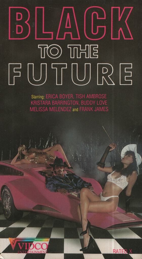 Black To The Future Erica Boyer Tish Ambrose Vidco Entertainment Straight VHS 1986 042624EBVHS2