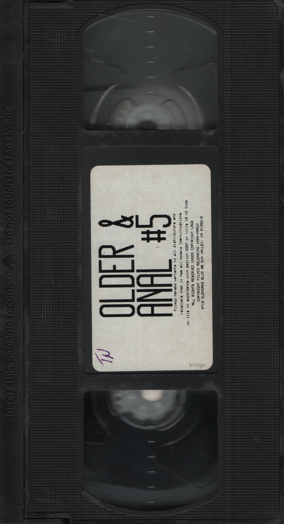 Older & Anal #5 Filmco Releasing Straight VHS 1999 042624EBVHS2