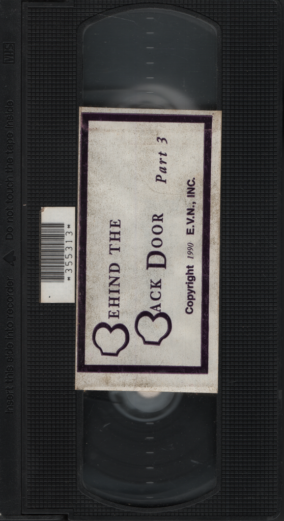 Behind The Back Door Part 3 E.V.N. Straight VHS 1990 042624EBVHS2