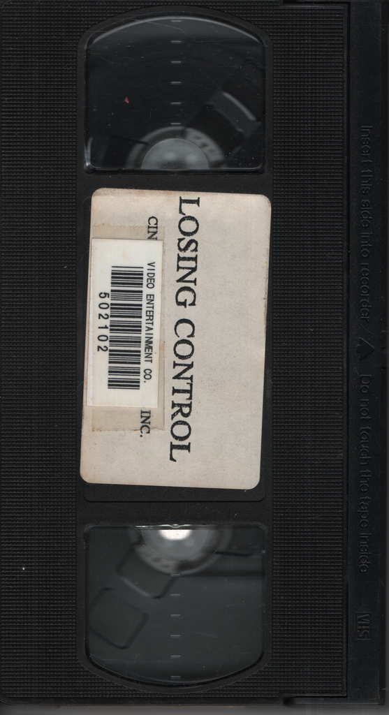 Losing Control Unbranded VHS 1990s 042924EBVHS