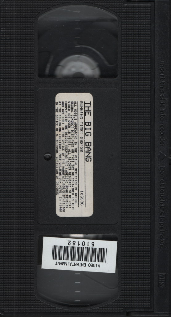 The Big Bang Unbranded VHS 1990s 042924EBVHS