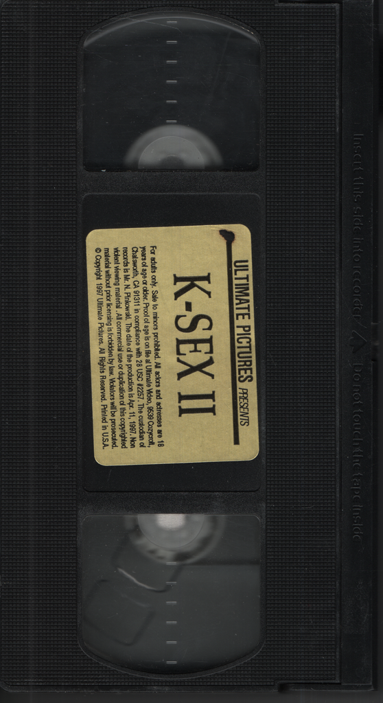 K-Sex II Ultimate Pictures Straight VHS 1997 042924EBVHS