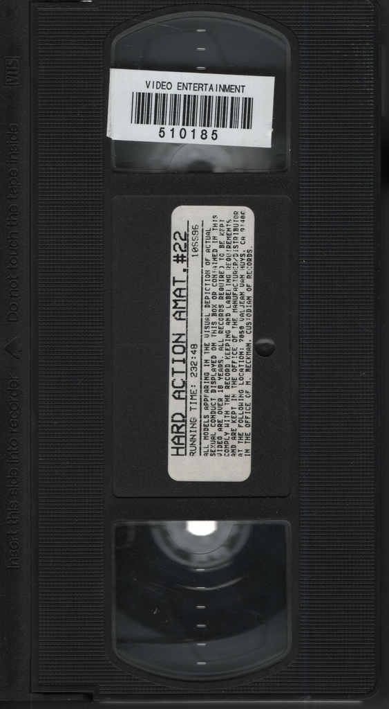 Hard Action Amat. #22 Unbranded VHS 1990s 042924EBVHS