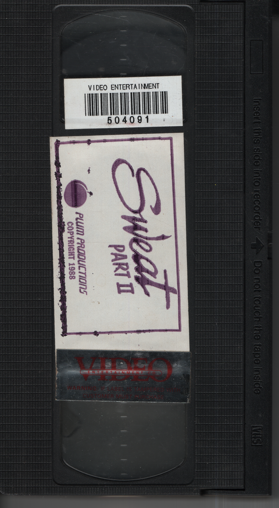 Sweat Part II Plum Productions Straight VHS 1988 042924EBVHS