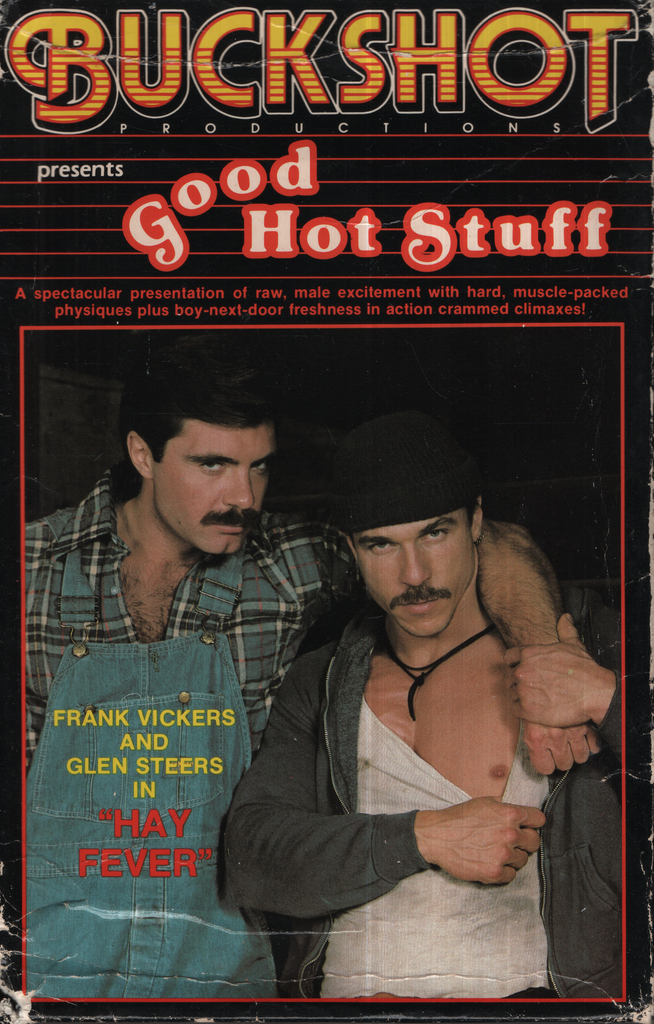 Good Hot Stuff Frank Vickers Glen Steers Buckshot Productions Gay VHS 1983 043024EBVHS3