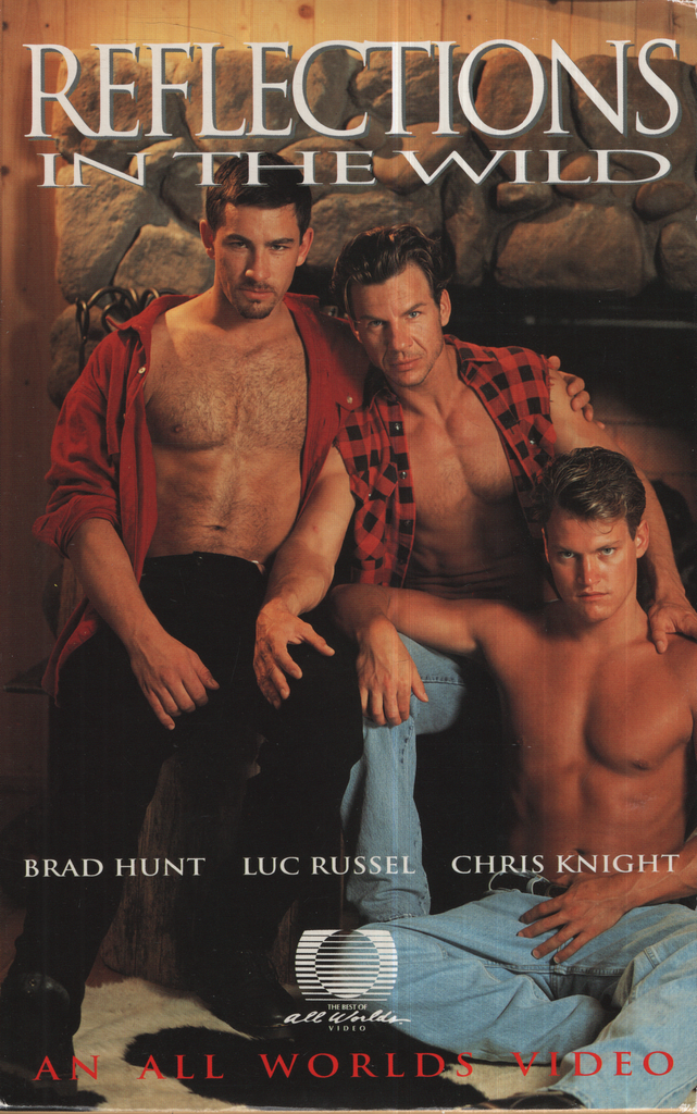 Reflections In The Wild Brad Hunt Luc Russel All Worlds Video Gay VHS 1995 043024EBVHS2
