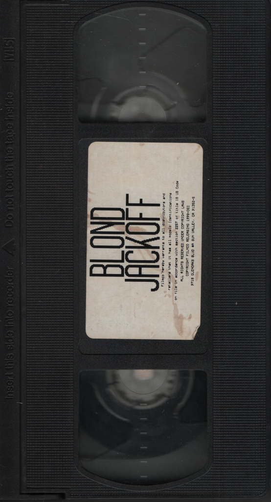 Blond Jackoff Filmco Releasing Gay VHS 1998 043024EBVHS