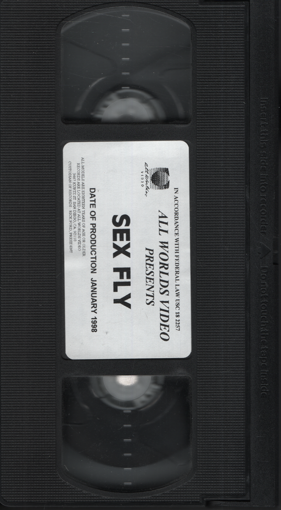 Sex Fly All Worlds Video Gay VHS 1998 043024EBVHS