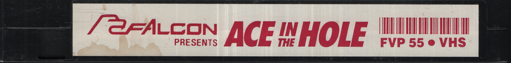 Ace In The Hole Falcon Home Video Gay VHS 1990s 050224EBVHS