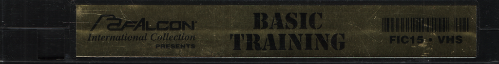 Basic Training Falcon Home Video Gay VHS 1990s 050224EBVHS