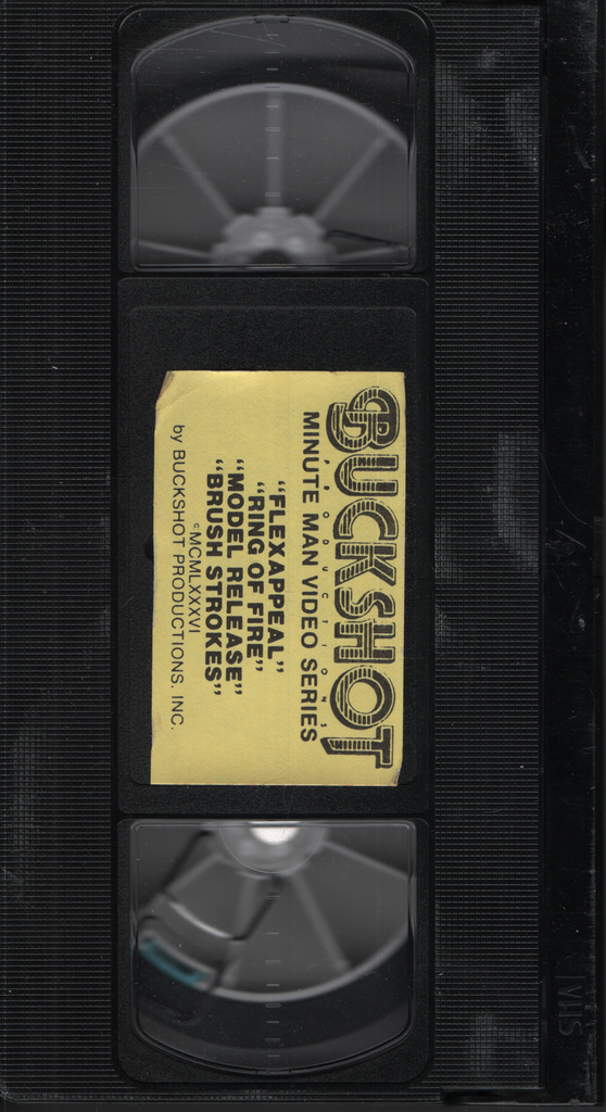 Minute Man Video Series Buckshot Productions Gay VHS 1986 050224EBVHS