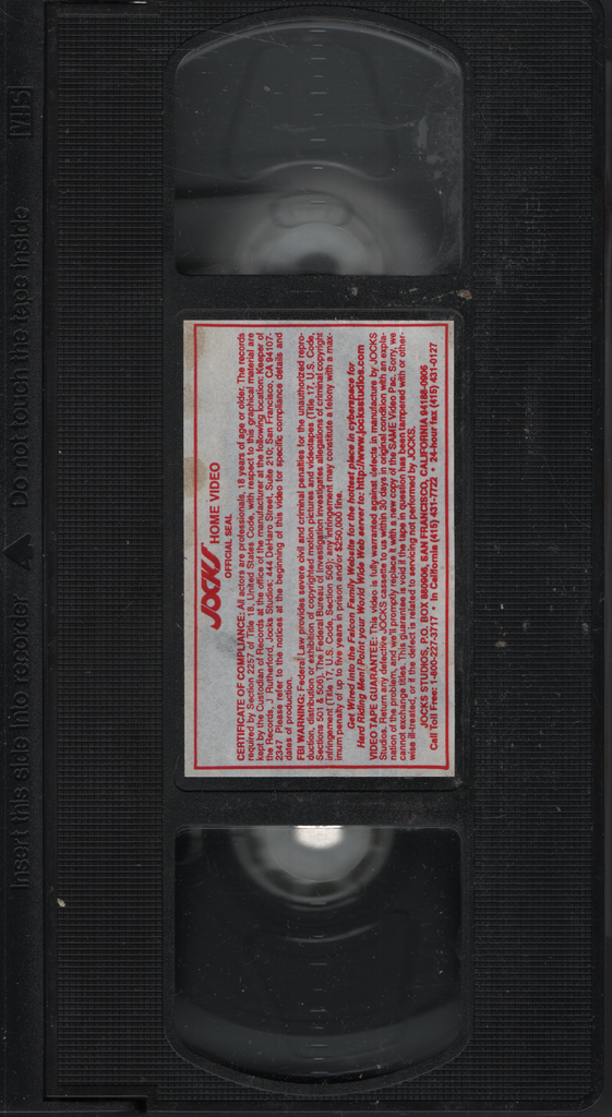 The Violation Seized Jocks Home Video Gay VHS 1990s 050224EBVHS2