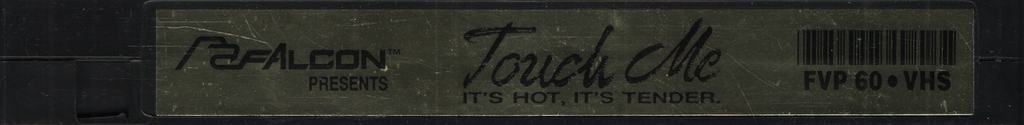 Touch Me It's Hot, It's Tender Falcon Home Video Gay VHS 1990s 050224EBVHS2