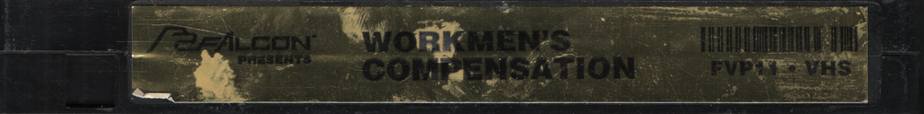 Workmen's Compensation Falcon Home Video Gay VHS 1990s 050224EBVHS2