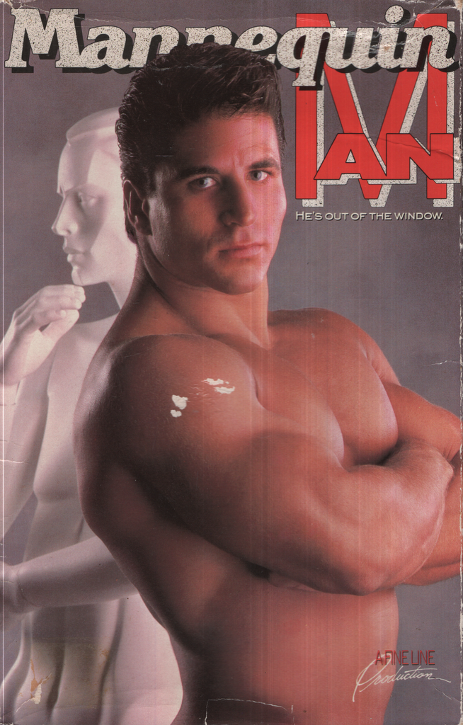 Mannequin Man Nick Harmond Steve Ross A Fine Line Production Gay VHS 1986 050324EBVHS