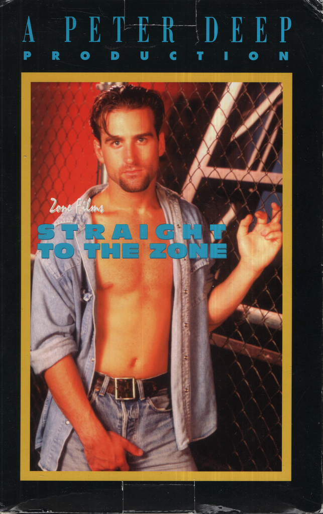Straight To The Zone Mark Steel Johnny Rahm Zone Films Gay VHS 1992 050124EBVHS