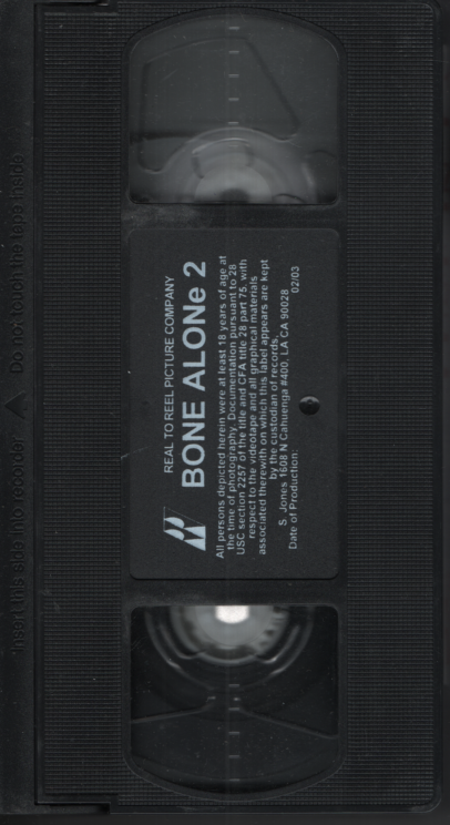 Bone Alone 2: Lust In LA Real To Reel Picture Company Gay VHS 2003 050 ...