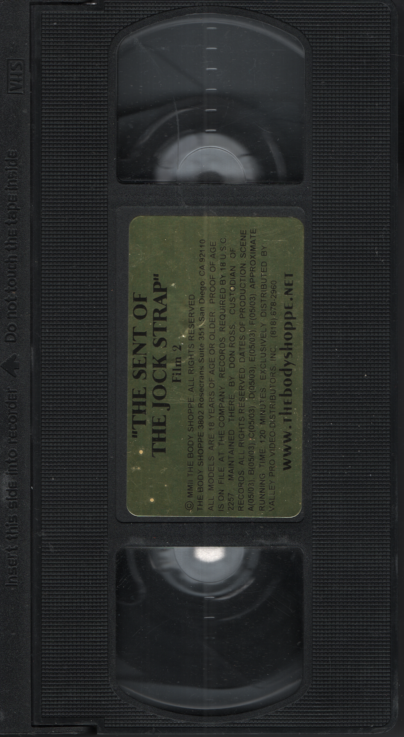 The Sent [sic] Of The Jock Strap Film 2 The Body Shoppe Gay VHS 2002 051024EBVHS