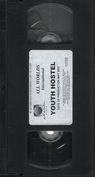 Youth Hostel All Worlds Video Gay VHS 2002 050824EBVHS