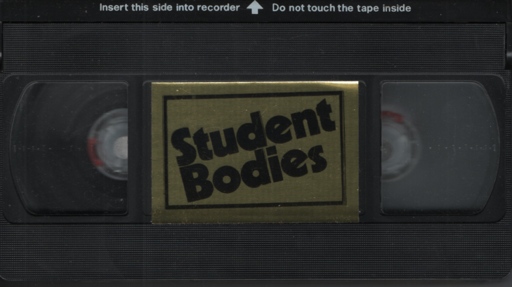 Student Bodies Unbranded Gay VHS 1990s 050824EBVHS
