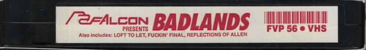 Badlands Falcon Home Video Gay VHS 1990s 051024EBVHS