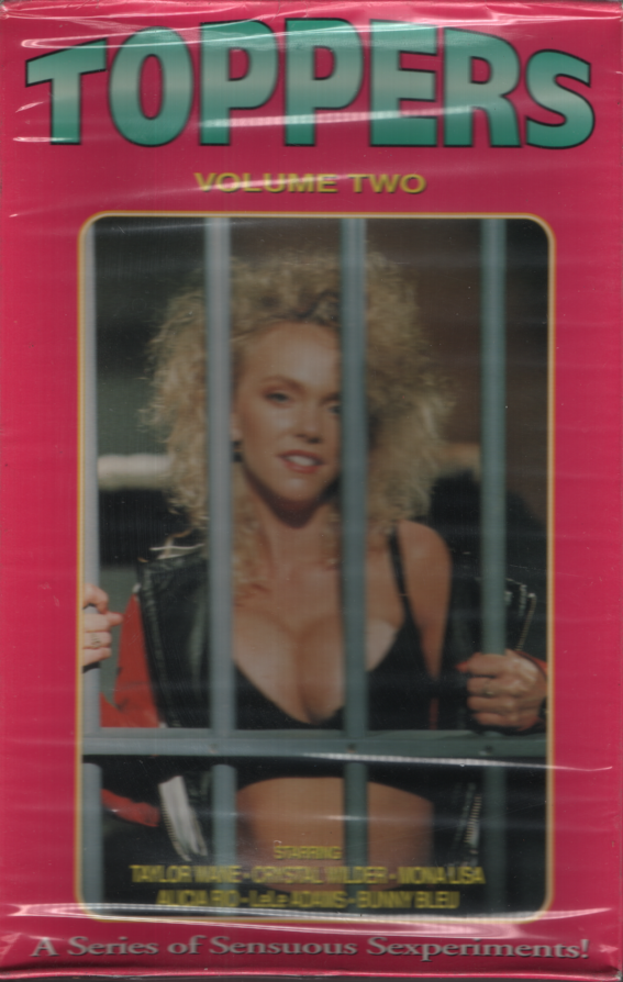 Toppers Volume Two Taylor Wane Crystal Wilder Topper Video Lesbian VHS 1995 051324EBVHS