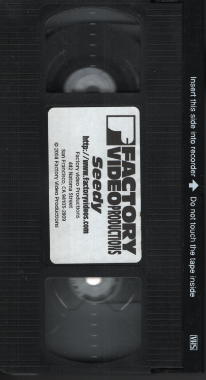 Seedy Nasty Men Fucking In Nasty Places Factory Video Productions Gay VHS 2004 051024EBVHS