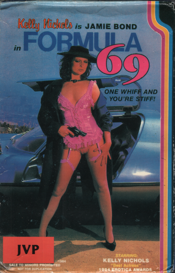 Formula 69 Kristara Barrington Blossom Lei JVP Bisexual VHS 1984 051324EBVHS