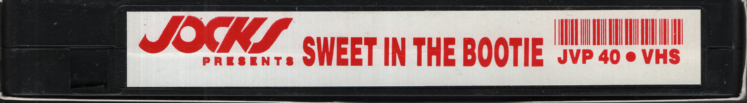 Sweet In The Bootie Jocks Home Video Gay VHS 1990s 051024EBVHS
