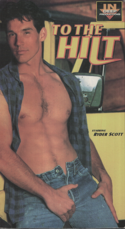 To The Hilt Johnny Rose Brian Marx In Deep Productions Gay VHS 1990s 051024EBVHS2