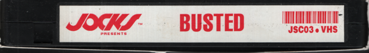 Busted Jocks Home Video Gay VHS 1990s 051024EBVHS
