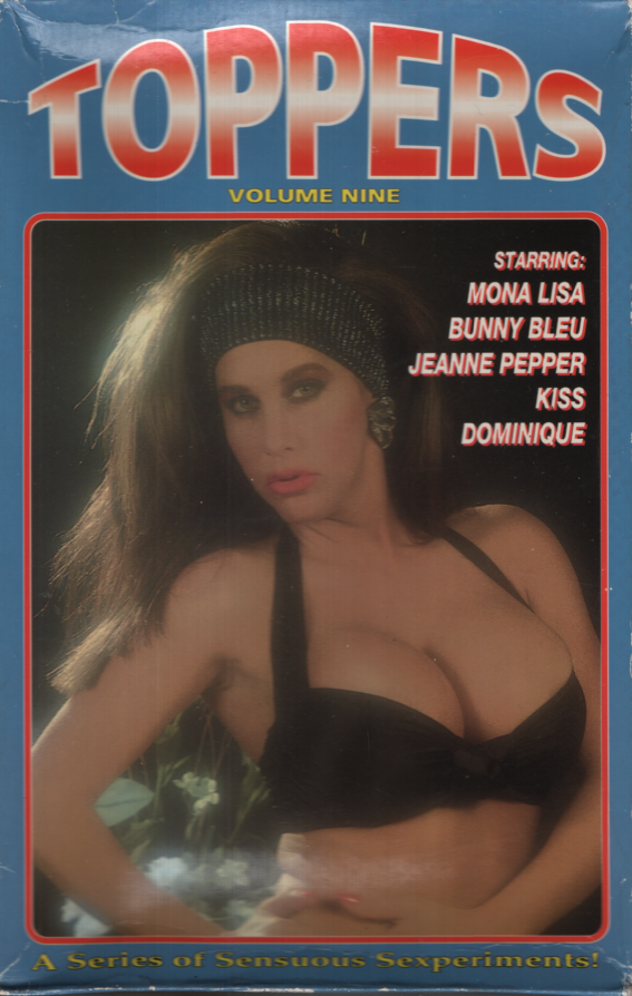 Toppers Volume Nine Mona Lisa Bunny Bleu Topper Video Lesbian VHS 1993 051324EBVHS