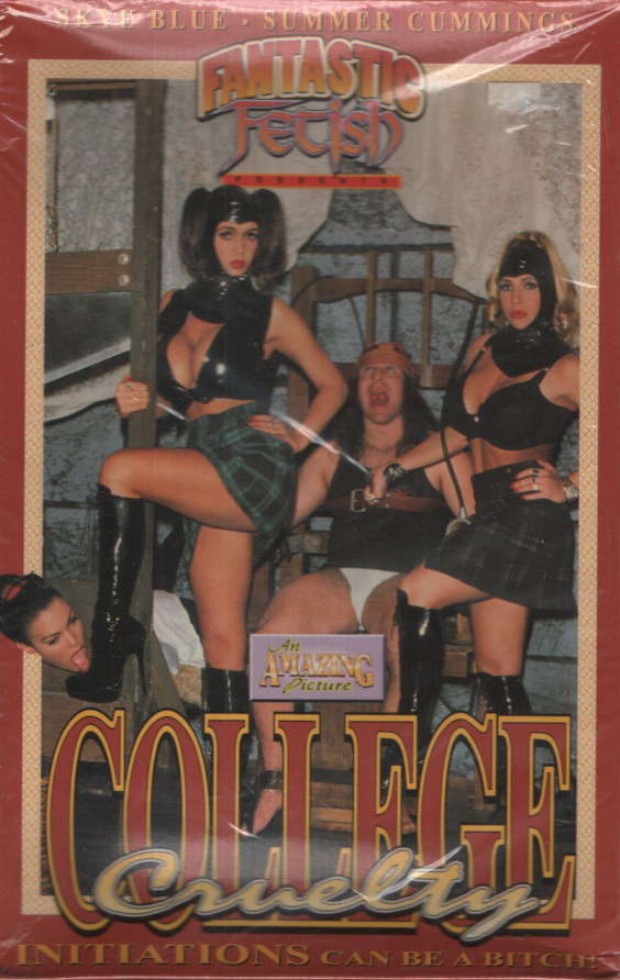 College Cruelty Skye Blue Summer Cummings Metro Home Video Bisexual VHS 1995 051324EBVHS2