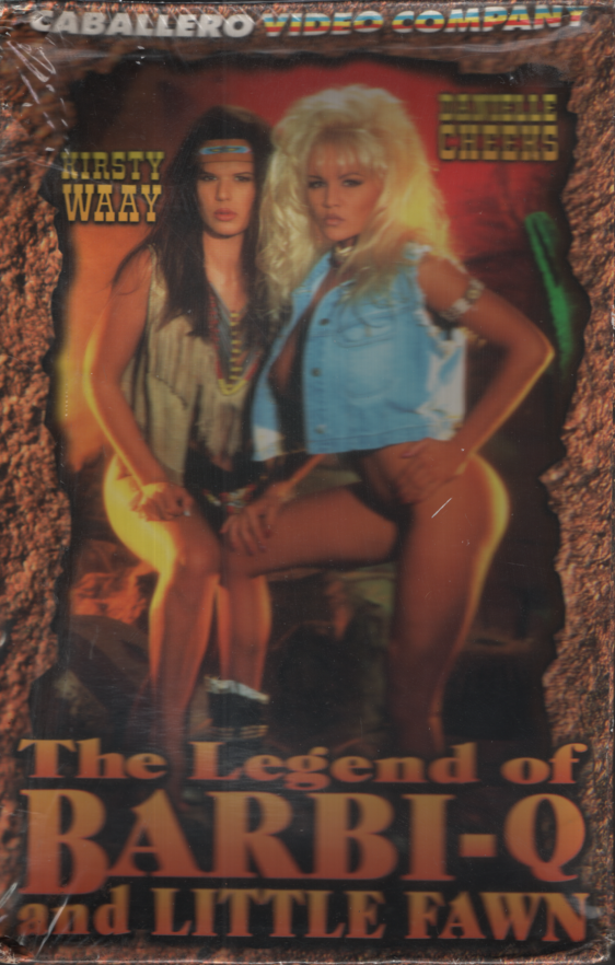 The Legend Of Barbi-Q And Little Fawn Danielle Cheeks Kirsty Waay Caballero Video Company Straight VHS 1995 051324EBVHS3