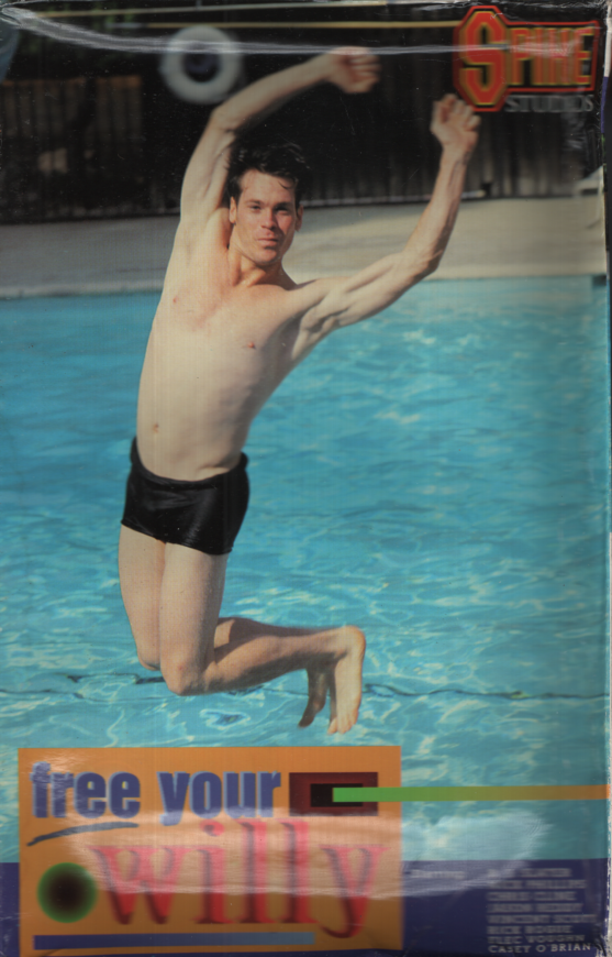 Free Your Willy B.J. Slater Nick Phillips Spike Studios Gay VHS 1993 051324EBVHS3