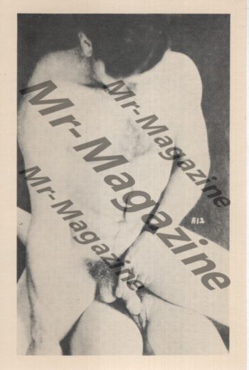 Adult Vintage B&W Postcard 3.5"x5.5" Brunet Model Intercrural Sex RR-65