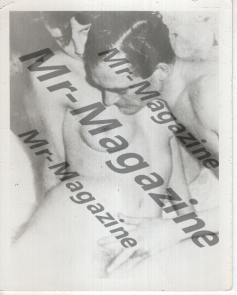 Adult Vintage B&W Pinup Photo 4"x5" Brunet Models Straight Interest Fingering RX-24