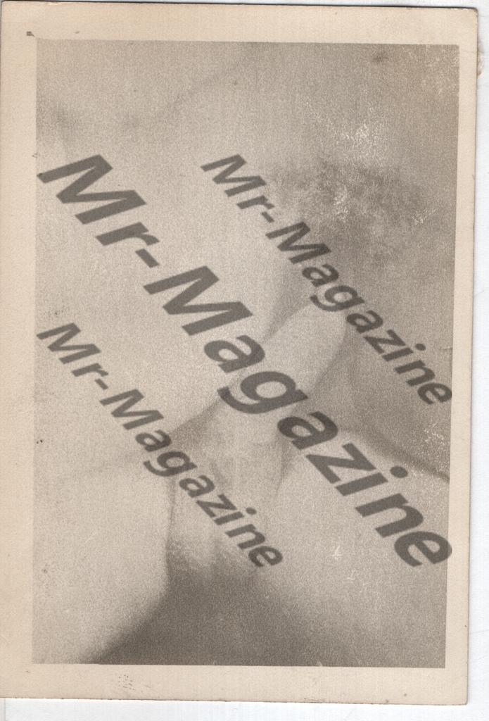 Adult Vintage B&W Pinup Photo 4"x5" Straight Interest Extreme Closeup Vaginal Sex RX-92