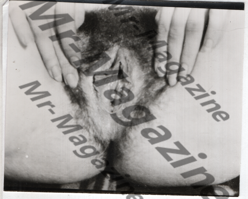 Adult Vintage B&W Pinup Photo 3"x4" Brunette Nude Model Closeup Shot CG-98
