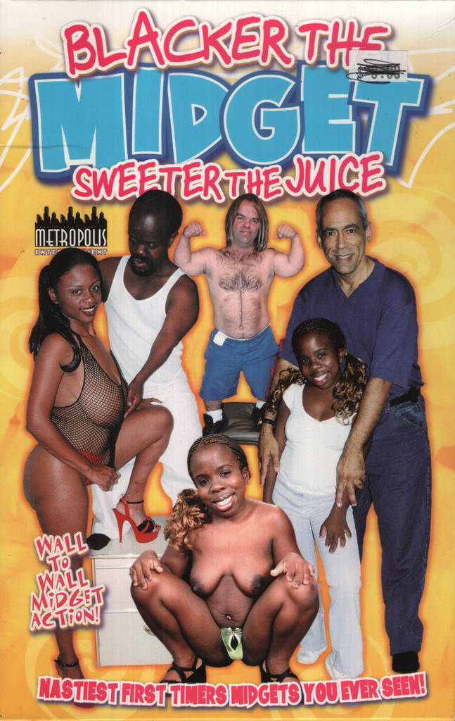 Blacker The Midget Sweeter The Juice Marla Candilicious Metropolis Entertainment Straight VHS 2002 061924EBVHS