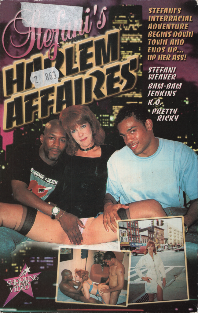 Stefani's Harlem Adventures Stefani Weaver Bam-bam Jenkins Shooting Star Video Straight VHS 2000 062024EBVHS2