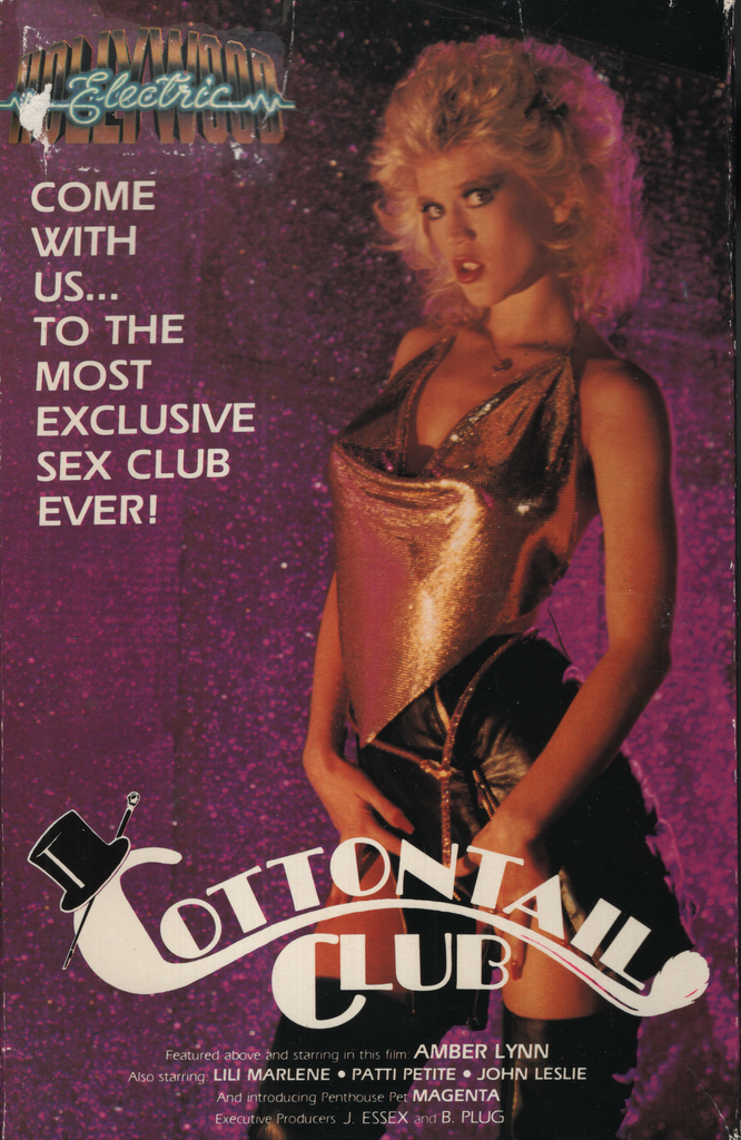 Cottontail Club Amber Lynn Lili Marlene Electric Hollywood Straight VHS 1985 062024EBVHS