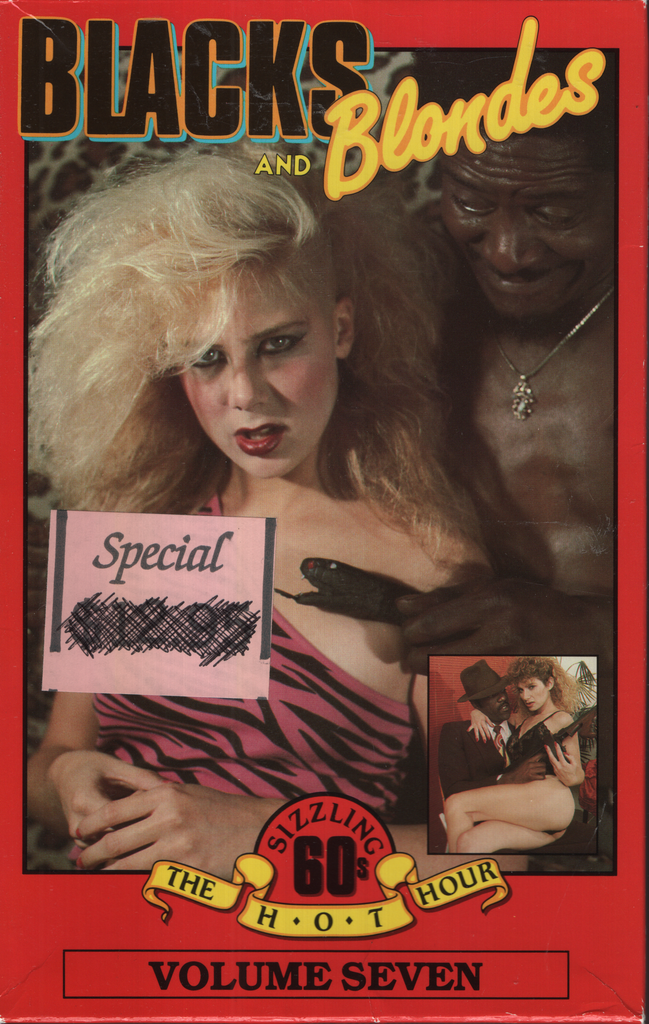 Blacks And Blondes Volume Seven Western Visuals Straight VHS 1990s 062124EBVHS2